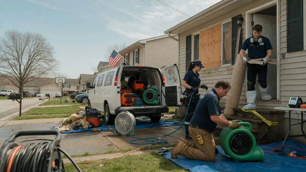 Water Damage Restoration in Burna, KY near me